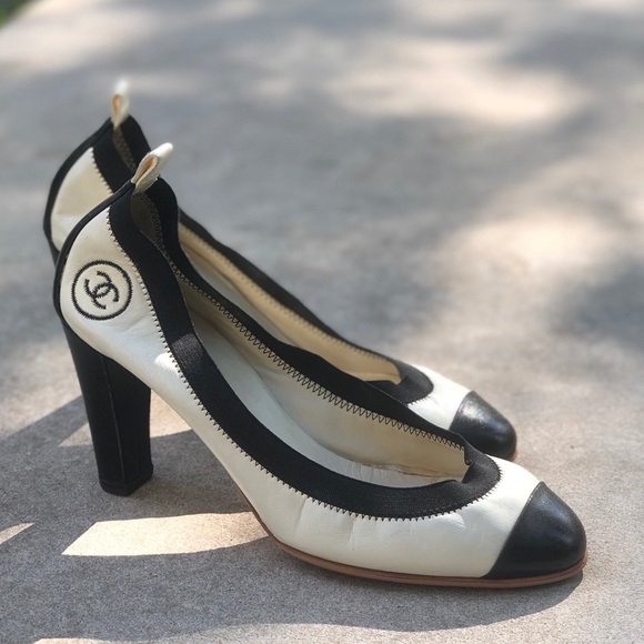 chanel stretch spirit pumps